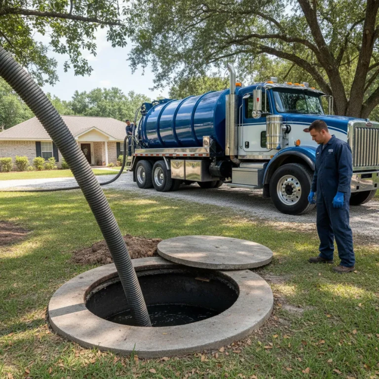 pump tank septic system