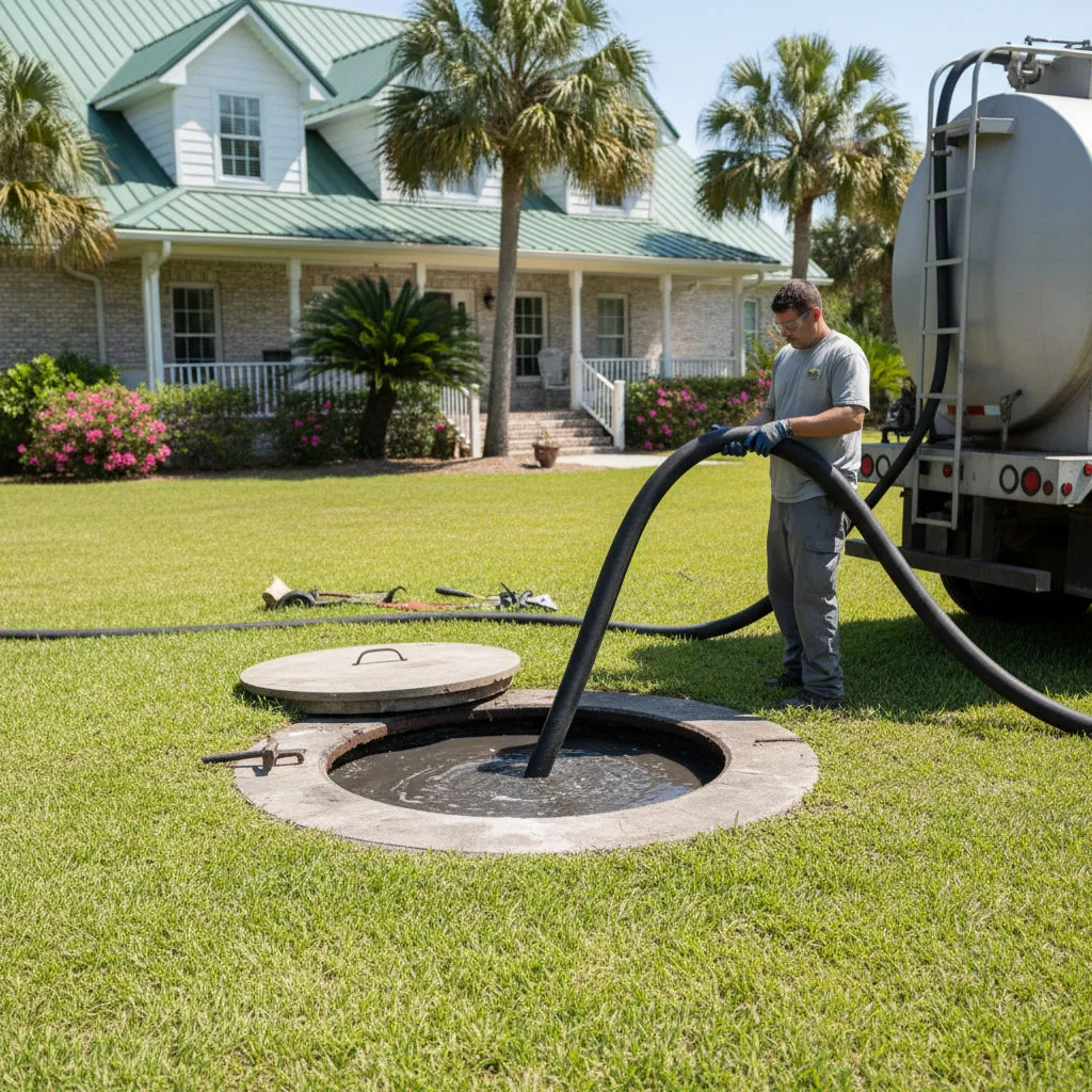 septic system pumping