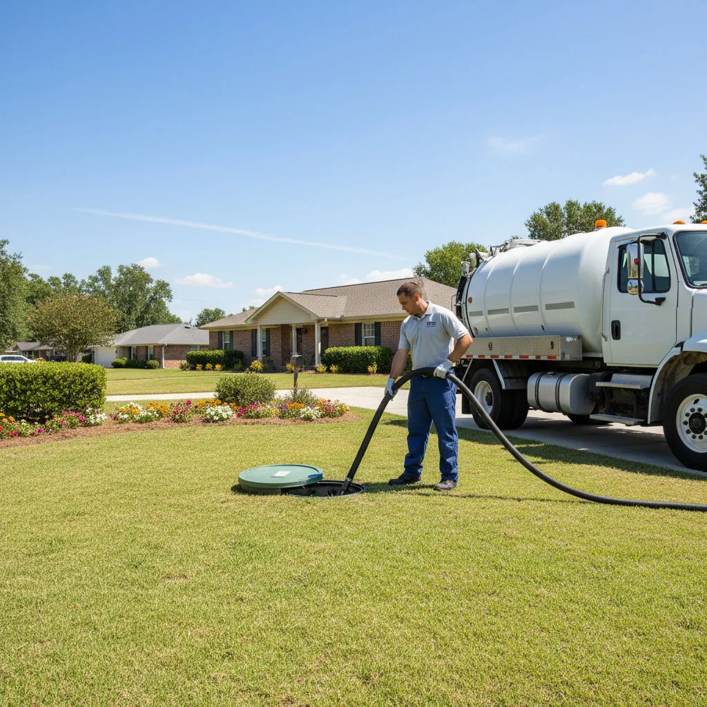 septic tank cleaning