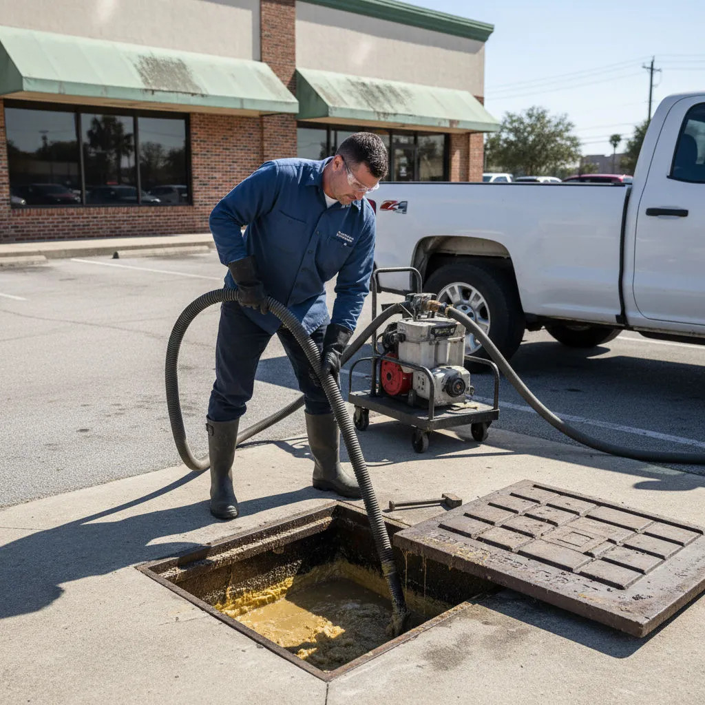 septic tank pumping service